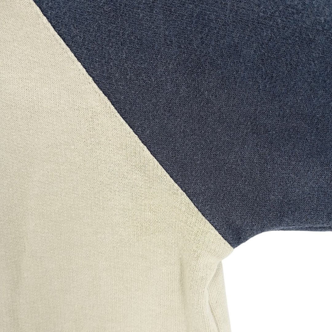 00'S Adidas logo sweatshirt, men's size L cotton Beige type Vintage Second Hand