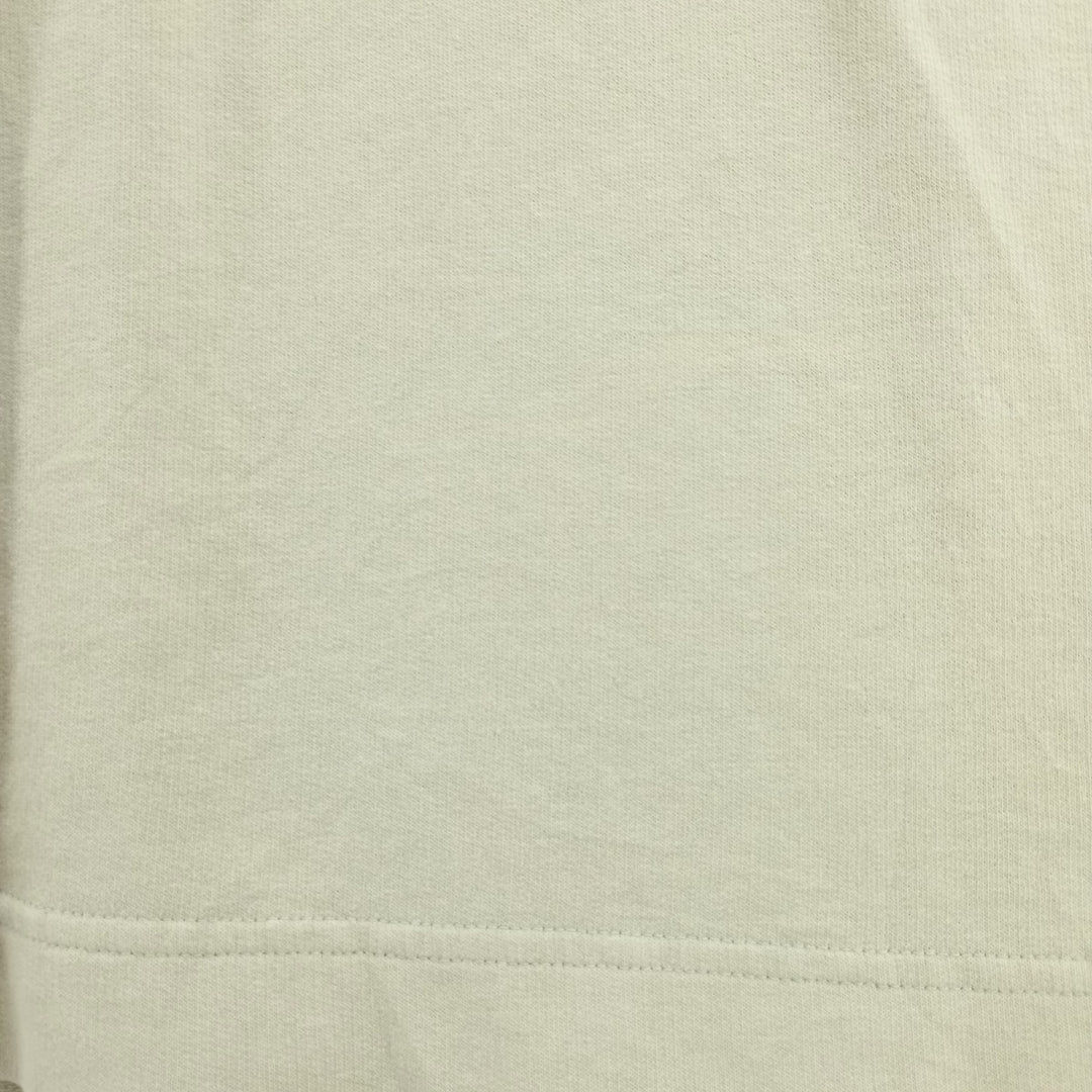 00'S Adidas logo sweatshirt, men's size L cotton Beige type Vintage Second Hand