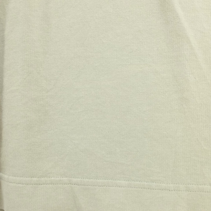 00'S Adidas logo sweatshirt, men's size L cotton Beige type Vintage Second Hand