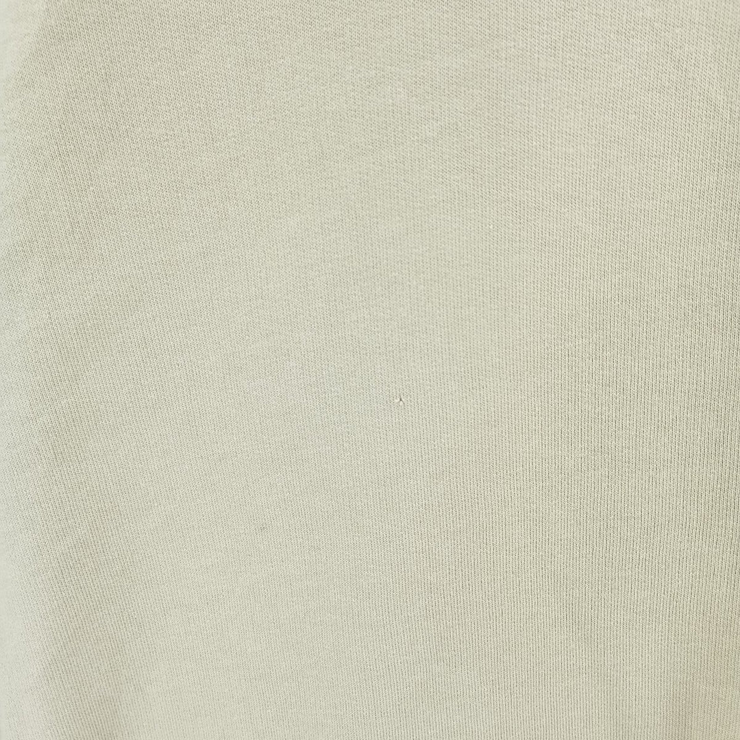 00'S Adidas logo sweatshirt, men's size L cotton Beige type Vintage Second Hand