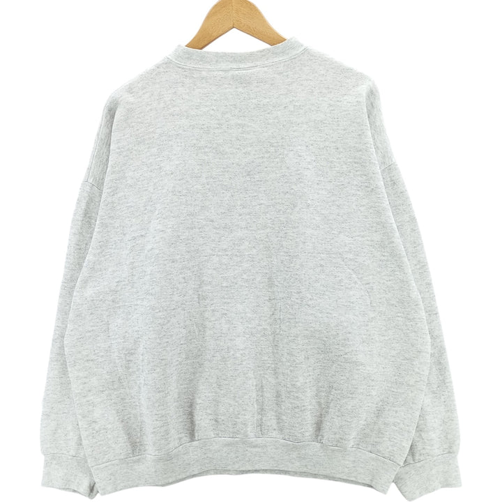 Vintage 90'S Tultex blank sweatshirt, made in the USA, men's size XL. cotton gray type Vintage Second Hand