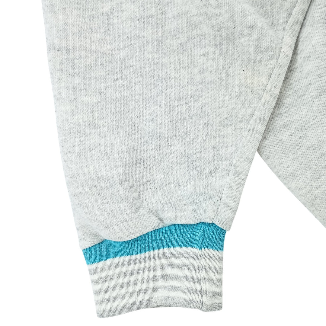 90'S WITH AN ATTITUDE plain blank sweatshirt, made in the USA, men's size L, vintage cotton gray type Vintage Second Hand
