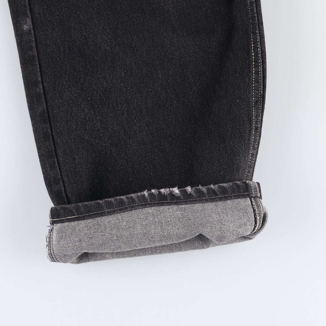 Marithe Francois Girbaud denim painter pants, men's size W35 cotton black type Vintage Second Hand