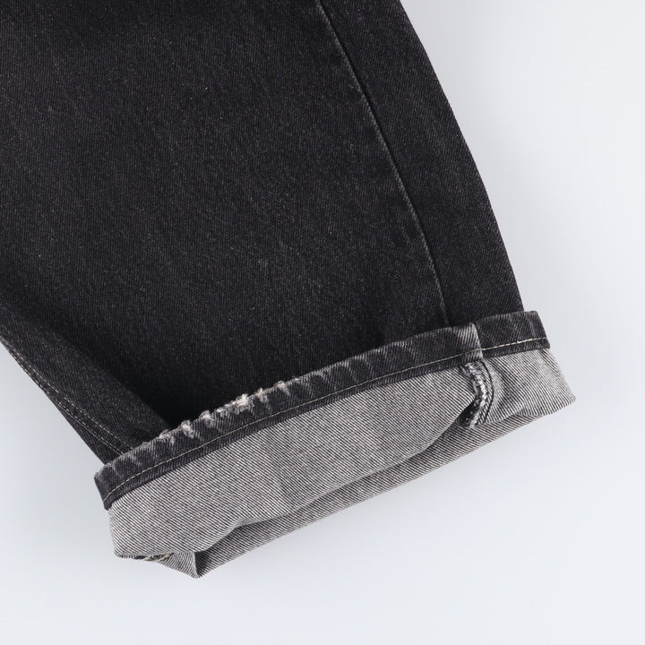 Marithe Francois Girbaud denim painter pants, men's size W35 cotton black type Vintage Second Hand