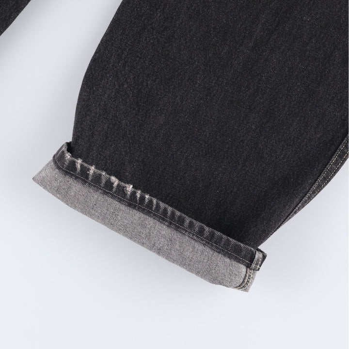 Marithe Francois Girbaud denim painter pants, men's size W35 cotton black type Vintage Second Hand