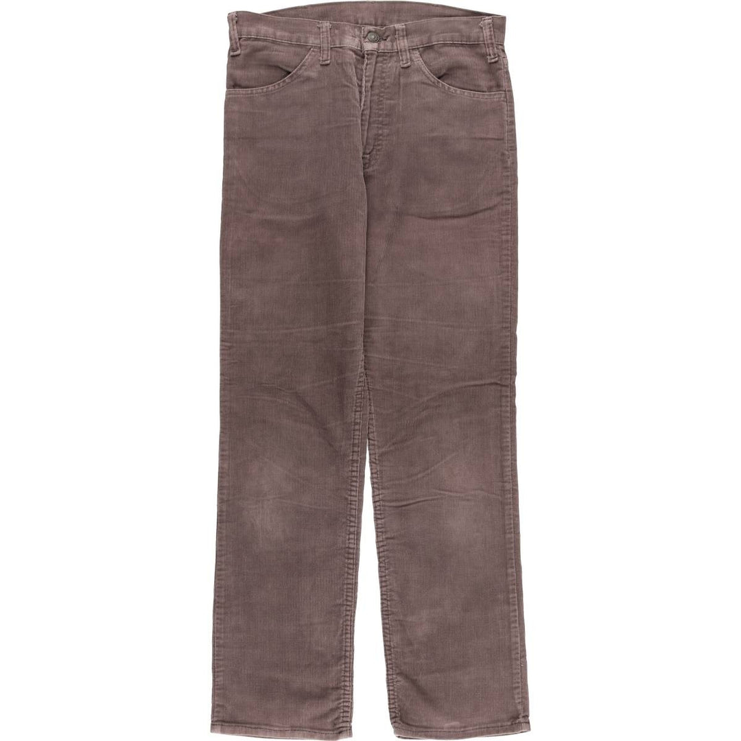 Vintage 1980'S Levi's 519-1574 corduroy pants, men's size W30. unclear brown type Vintage Second Hand
