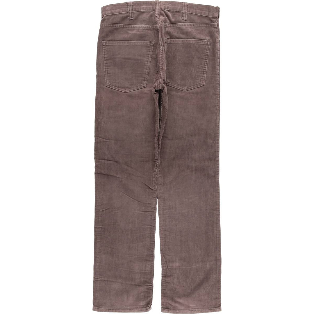 Vintage 1980'S Levi's 519-1574 corduroy pants, men's size W30. unclear brown type Vintage Second Hand