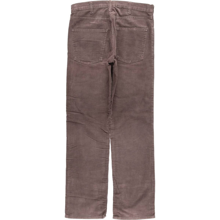 Vintage 1980'S Levi's 519-1574 corduroy pants, men's size W30. unclear brown type Vintage Second Hand