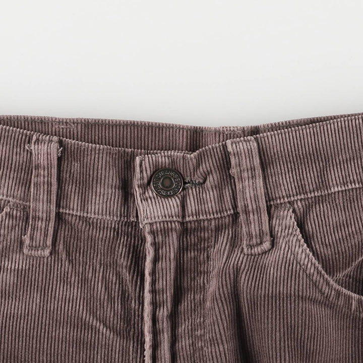 Vintage 1980'S Levi's 519-1574 corduroy pants, men's size W30. unclear brown type Vintage Second Hand