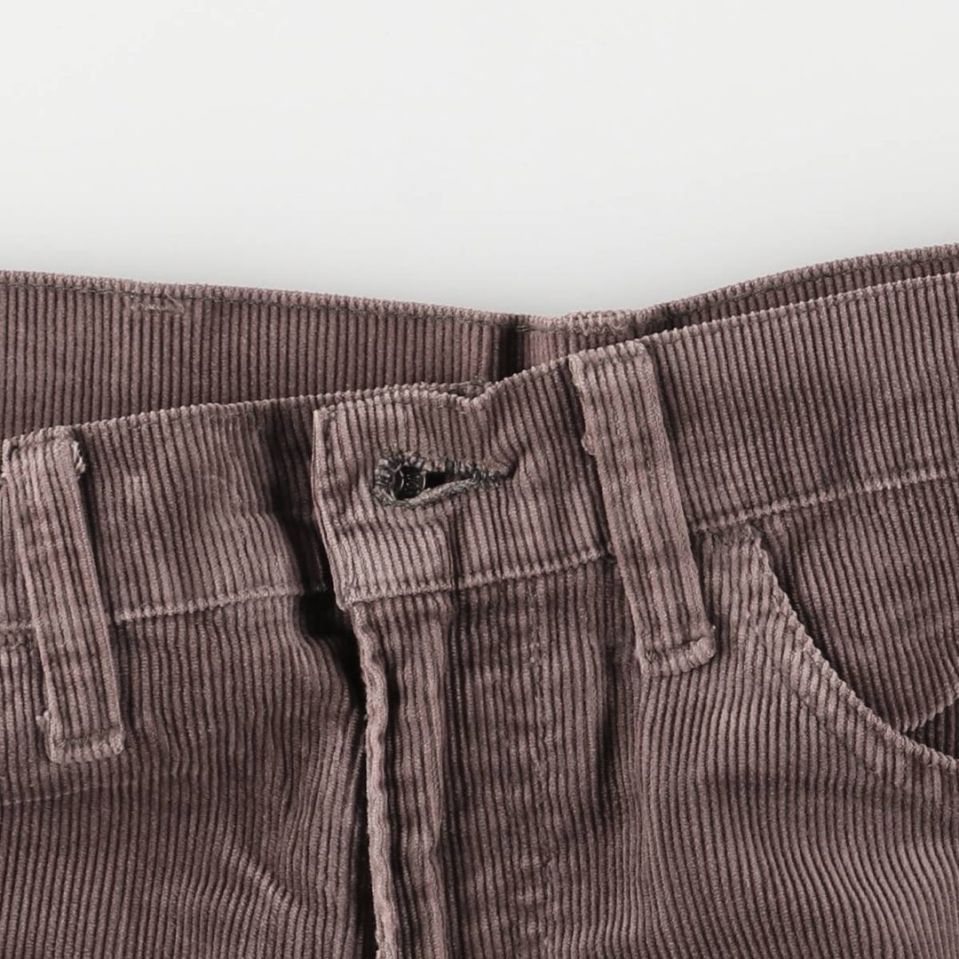 Vintage 1980'S Levi's 519-1574 corduroy pants, men's size W30. unclear brown type Vintage Second Hand