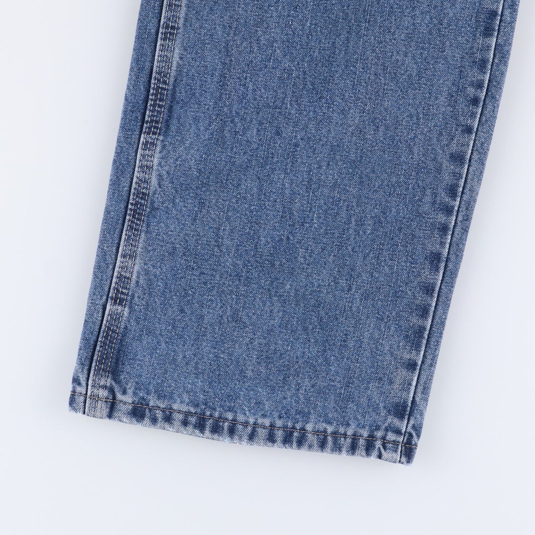 00'S Wrangler Denim Painter Pants Men's W34 cotton blue type Vintage Second Hand