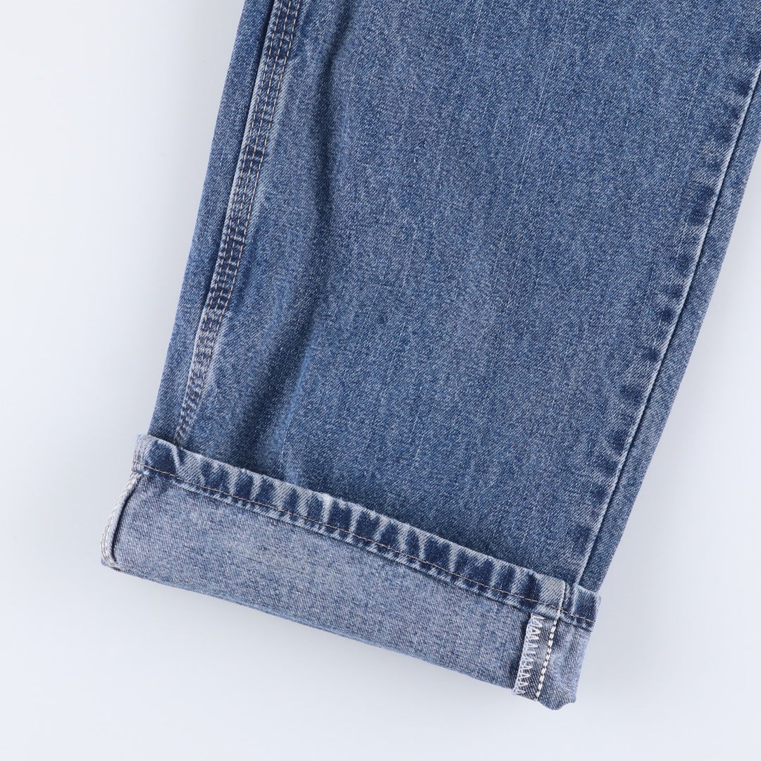 00'S Wrangler Denim Painter Pants Men's W34 cotton blue type Vintage Second Hand