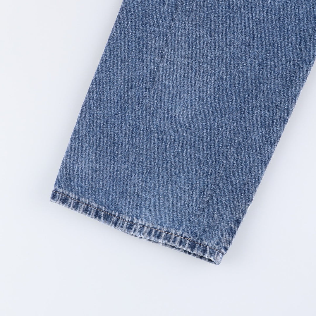 00'S Wrangler Denim Painter Pants Men's W34 cotton blue type Vintage Second Hand