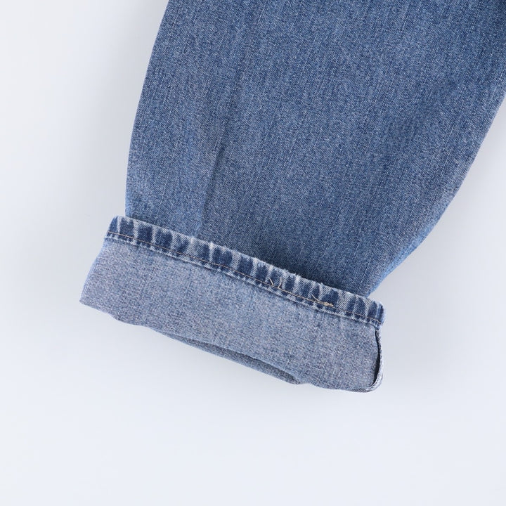 00'S Wrangler Denim Painter Pants Men's W34 cotton blue type Vintage Second Hand