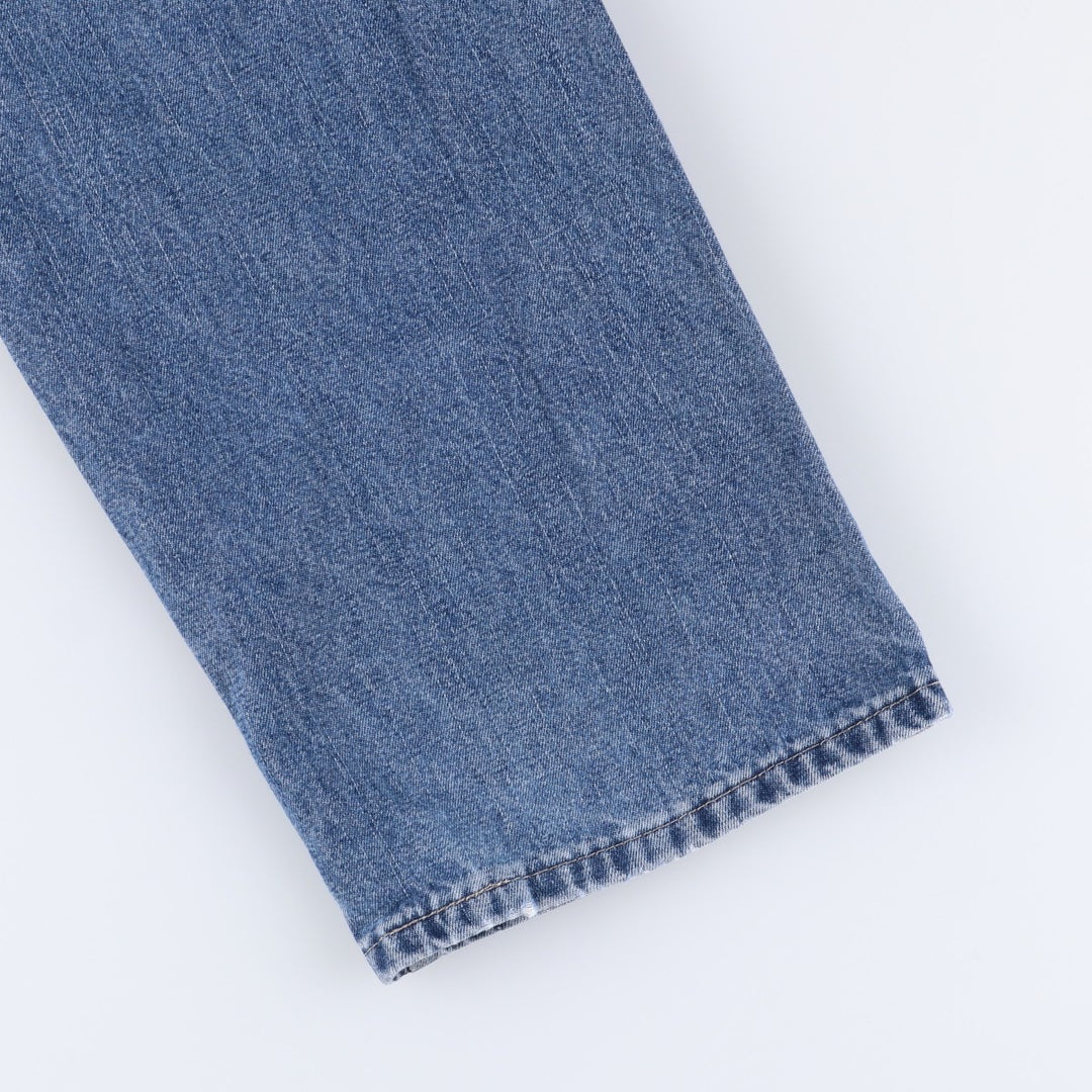 00'S Wrangler Denim Painter Pants Men's W34 cotton blue type Vintage Second Hand