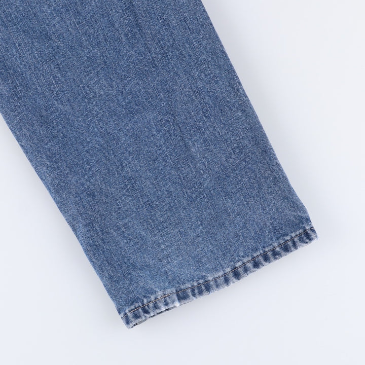 00'S Wrangler Denim Painter Pants Men's W34 cotton blue type Vintage Second Hand