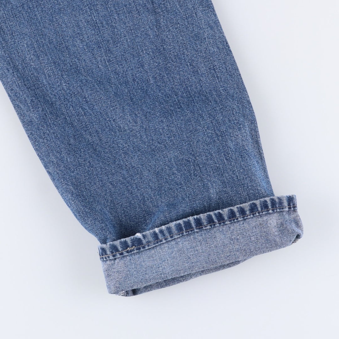 00'S Wrangler Denim Painter Pants Men's W34 cotton blue type Vintage Second Hand