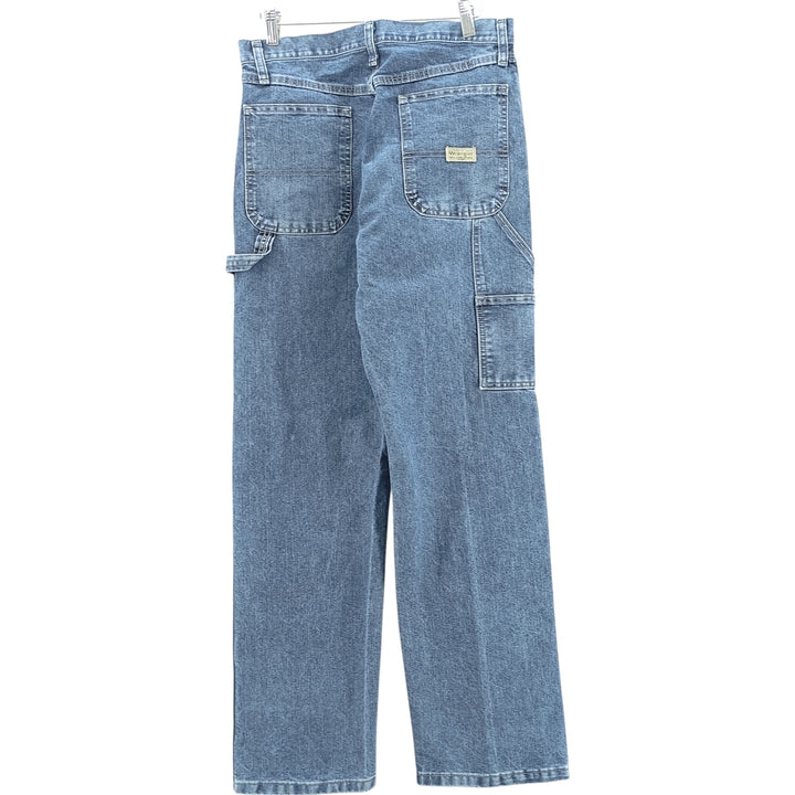 2000'S Wrangler Carpenter Denim Painter Pants, Men's, Size W31 cotton blue type Vintage Second Hand