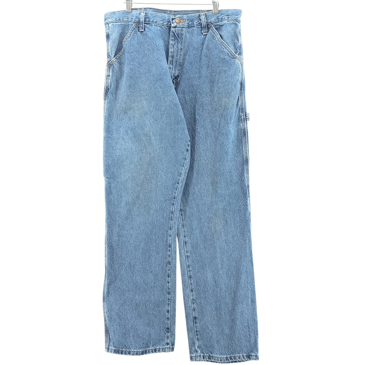 Rustler Denim Painter Pants for Men (W34 equivalent) cotton blue type Vintage Second Hand