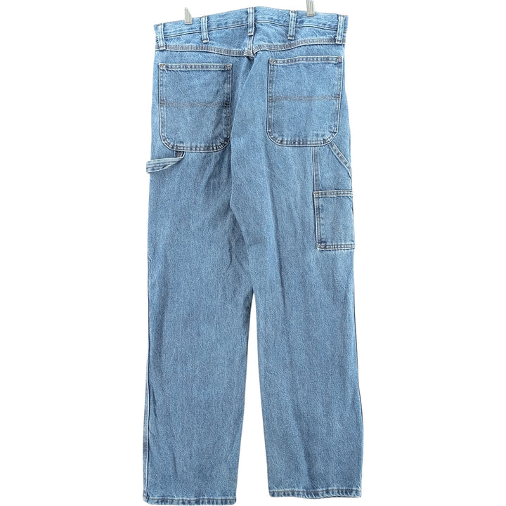 Rustler Denim Painter Pants for Men (W34 equivalent) cotton blue type Vintage Second Hand