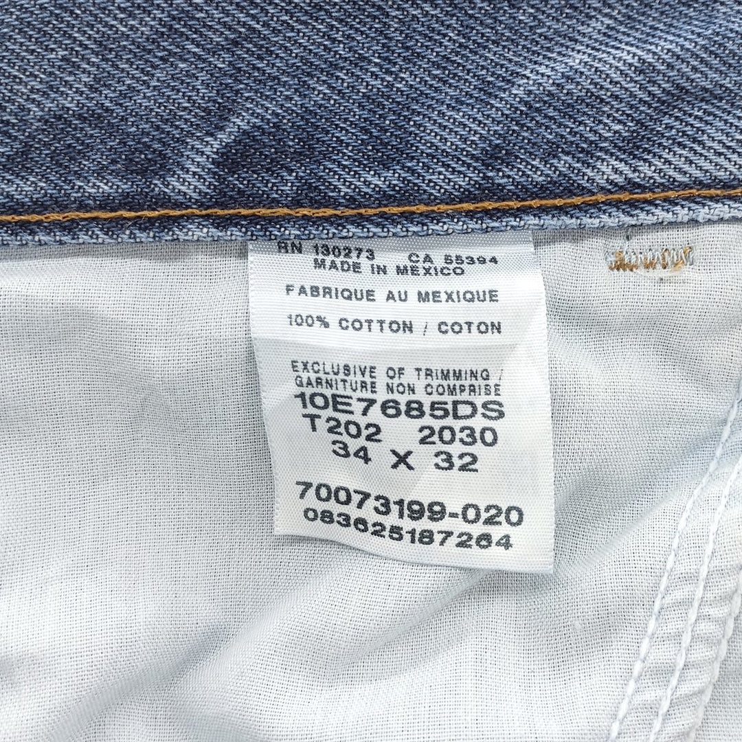 Rustler Denim Painter Pants for Men (W34 equivalent) cotton blue type Vintage Second Hand