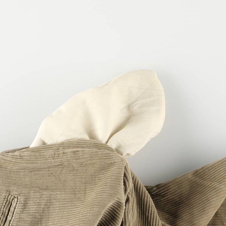 Vintage 90'S Tommy Hilfiger two-pleat corduroy pants, men's size W32. cotton Khaki type beige Vintage Second Hand