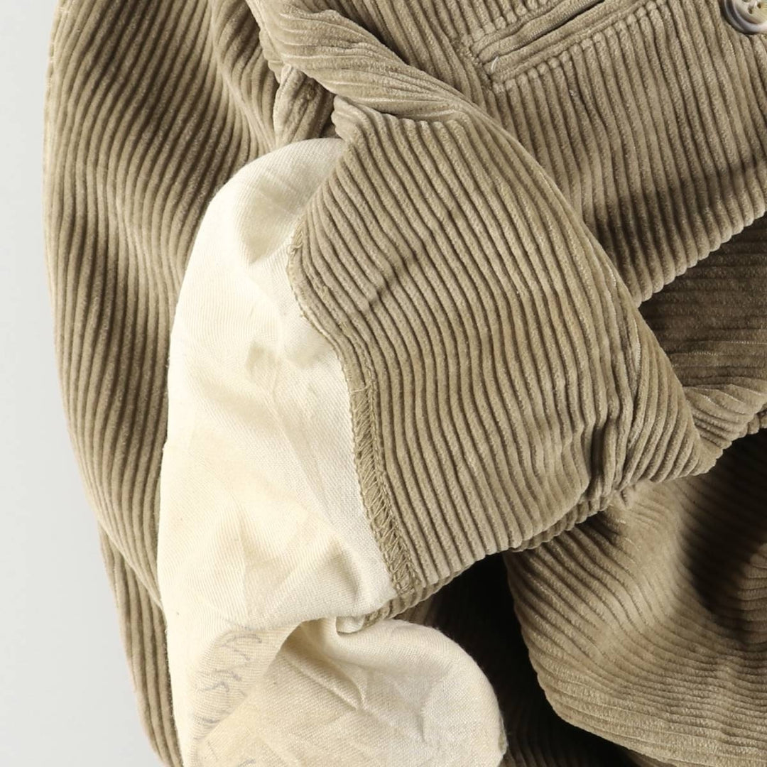 Vintage 90'S Tommy Hilfiger two-pleat corduroy pants, men's size W32. cotton Khaki type beige Vintage Second Hand