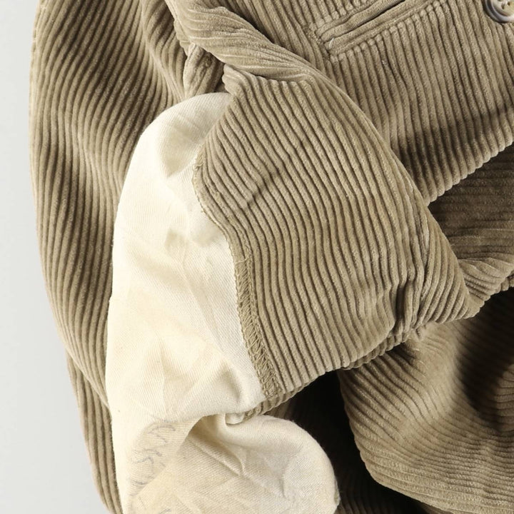 Vintage 90'S Tommy Hilfiger two-pleat corduroy pants, men's size W32. cotton Khaki type beige Vintage Second Hand