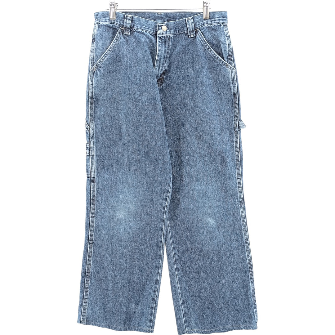 Wrangler Originals Hero Denim Painter Pants, Men's, Size W30 cotton blue type Vintage Second Hand