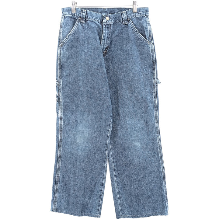 Wrangler Originals Hero Denim Painter Pants, Men's, Size W30 cotton blue type Vintage Second Hand