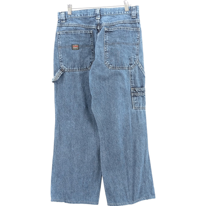 Wrangler Originals Hero Denim Painter Pants, Men's, Size W30 cotton blue type Vintage Second Hand