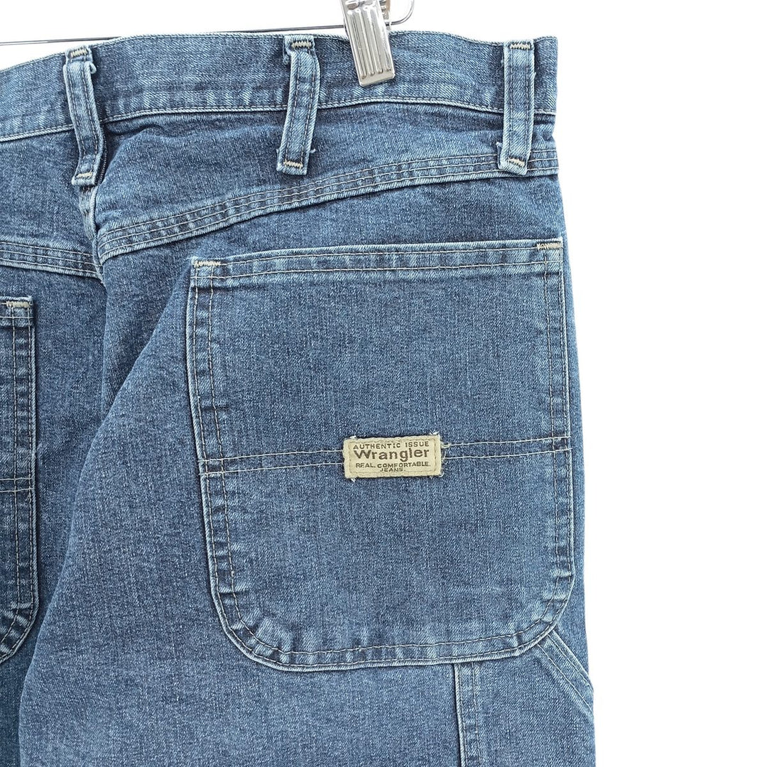 00'S Wrangler CARPENTER denim painter pants for men, equivalent to W34 cotton blue type Vintage Second Hand