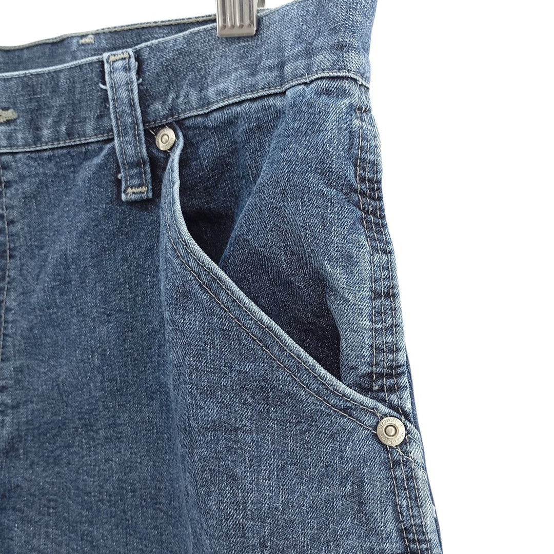00'S Wrangler CARPENTER denim painter pants for men, equivalent to W34 cotton blue type Vintage Second Hand