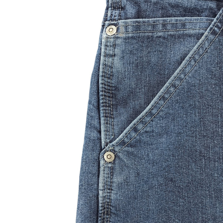 00'S Wrangler CARPENTER denim painter pants for men, equivalent to W34 cotton blue type Vintage Second Hand