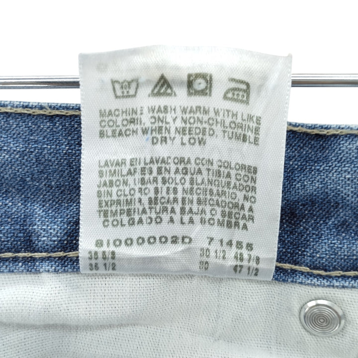 2000'S Wrangler HERO Denim Painter Pants, Men's, Size W34 cotton blue type Vintage Second Hand