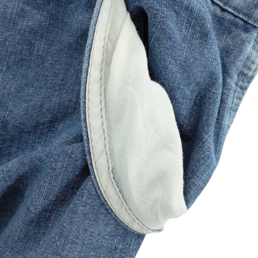 2000'S Wrangler HERO Denim Painter Pants, Men's, Size W34 cotton blue type Vintage Second Hand