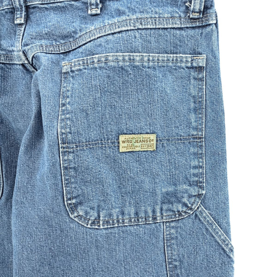 Wrangler Denim Painter Pants for Men, W35 cotton blue type Vintage Second Hand