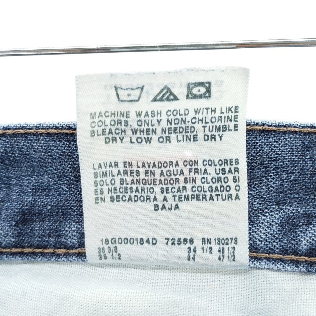 00'S Wrangler CARPENTER denim painter pants for men, equivalent to W34 cotton blue type Vintage Second Hand