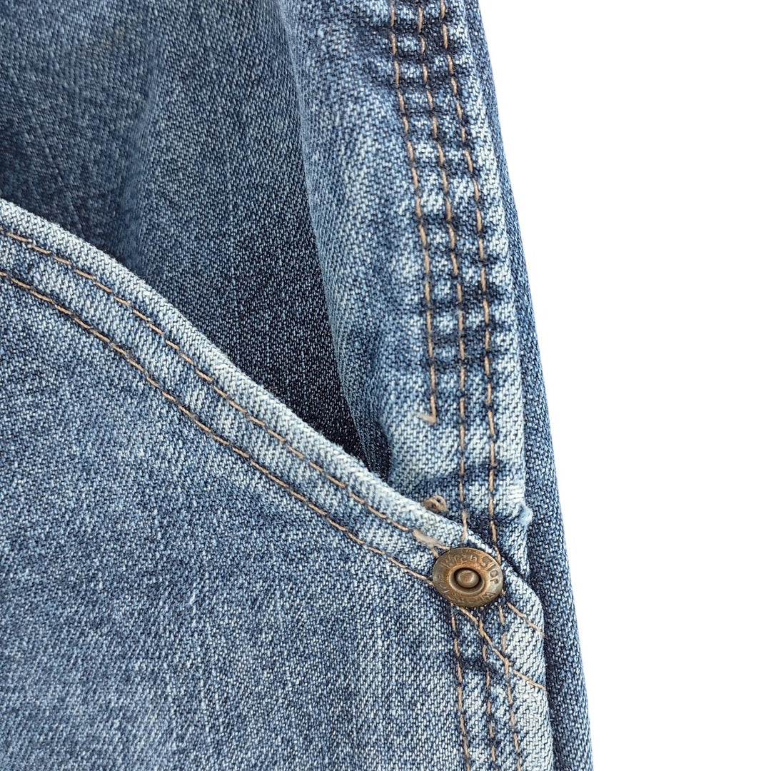 00'S Wrangler CARPENTER denim painter pants for men, equivalent to W34 cotton blue type Vintage Second Hand