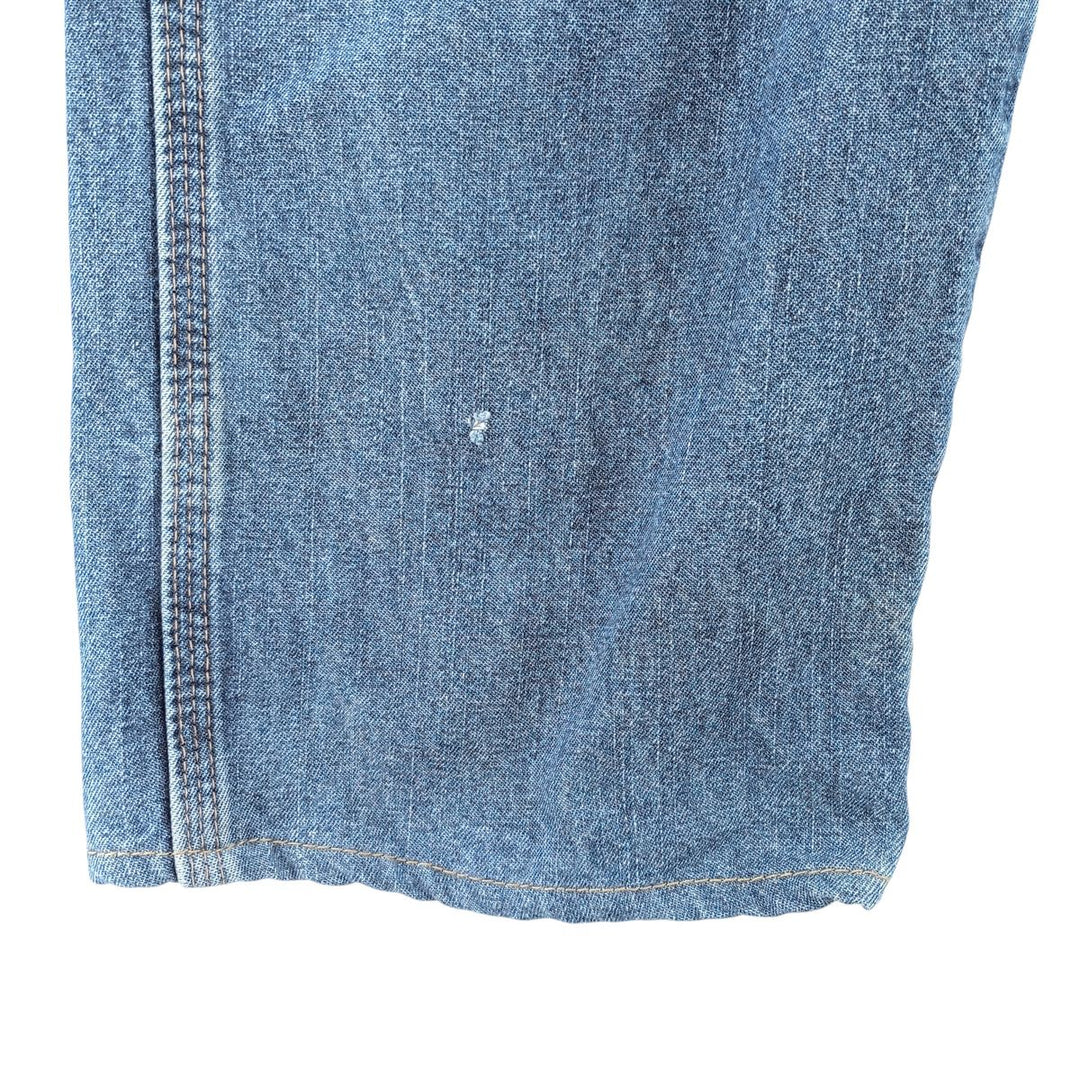 00'S Wrangler CARPENTER denim painter pants for men, equivalent to W34 cotton blue type Vintage Second Hand