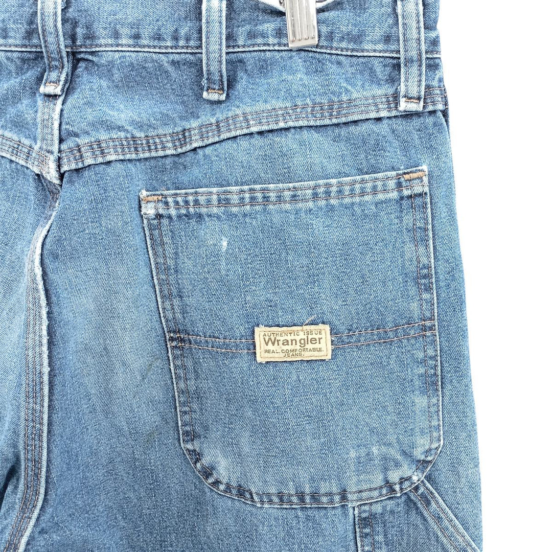 00'S Wrangler CARPENTER denim painter pants for men, equivalent to W34 cotton blue type Vintage Second Hand