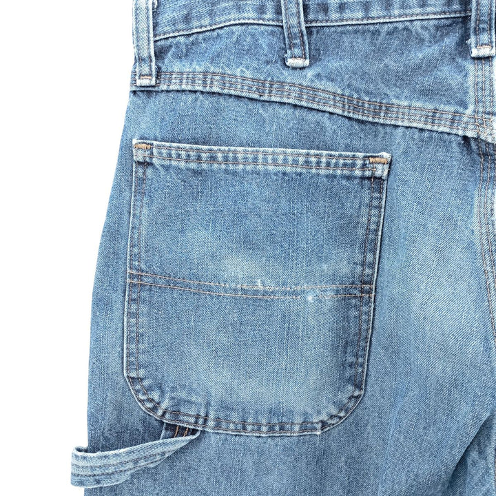 00'S Wrangler CARPENTER denim painter pants for men, equivalent to W34 cotton blue type Vintage Second Hand