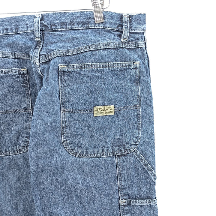 Wrangler Denim Painter Pants for Men, W34 equivalent cotton blue type Vintage Second Hand