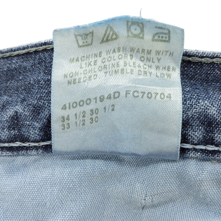 Wrangler Denim Painter Pants for Men, W34 equivalent cotton blue type Vintage Second Hand