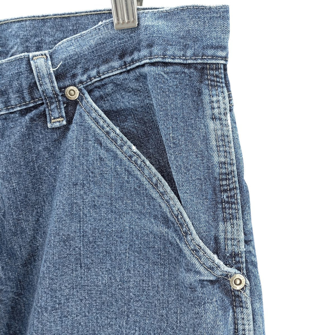 Wrangler Denim Painter Pants for Men, W34 equivalent cotton blue type Vintage Second Hand