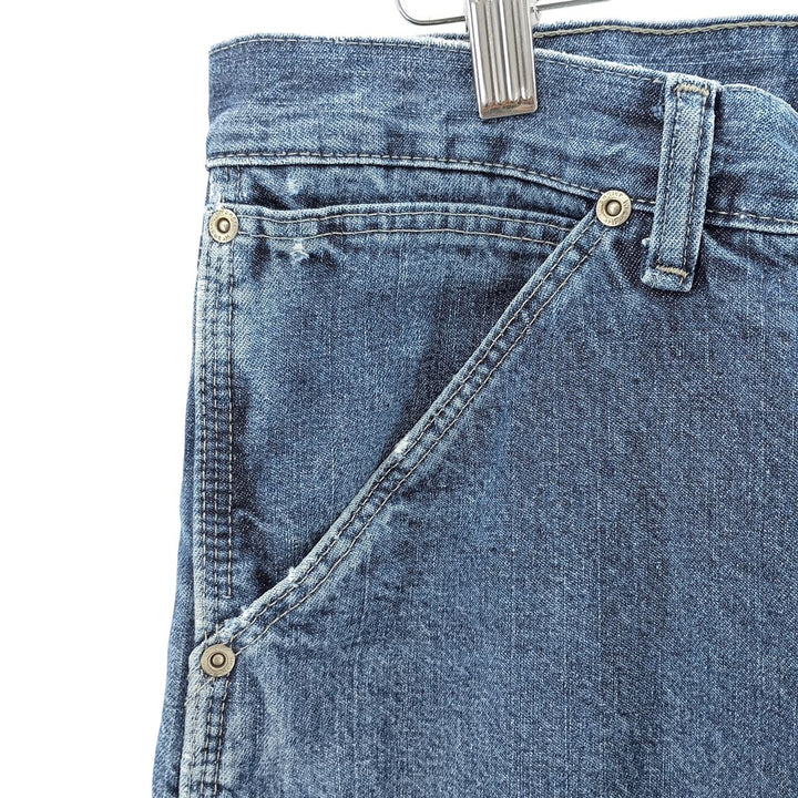 Wrangler Denim Painter Pants for Men, W34 equivalent cotton blue type Vintage Second Hand