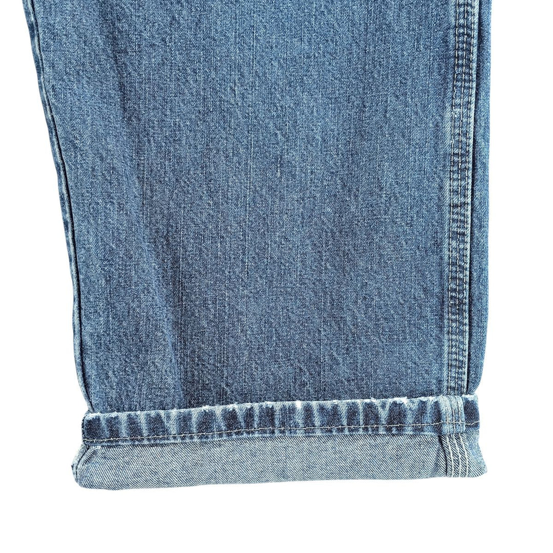Wrangler Denim Painter Pants for Men, W34 equivalent cotton blue type Vintage Second Hand