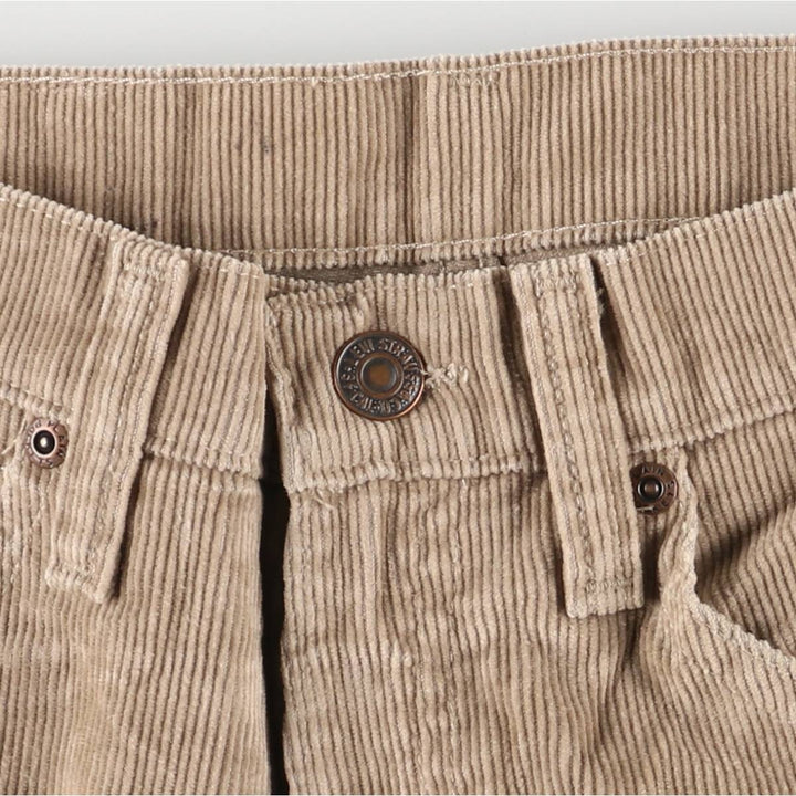 Levi's Corduroy Pants, Made in USA, Men's, Size W30 unclear brown type Vintage Second Hand