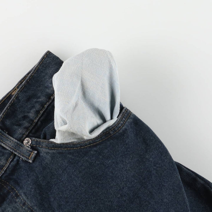 2000'S Levi's 550 Tapered Denim Pants, Made in USA, Men's, Size W29 cotton navy blue type Vintage Second Hand