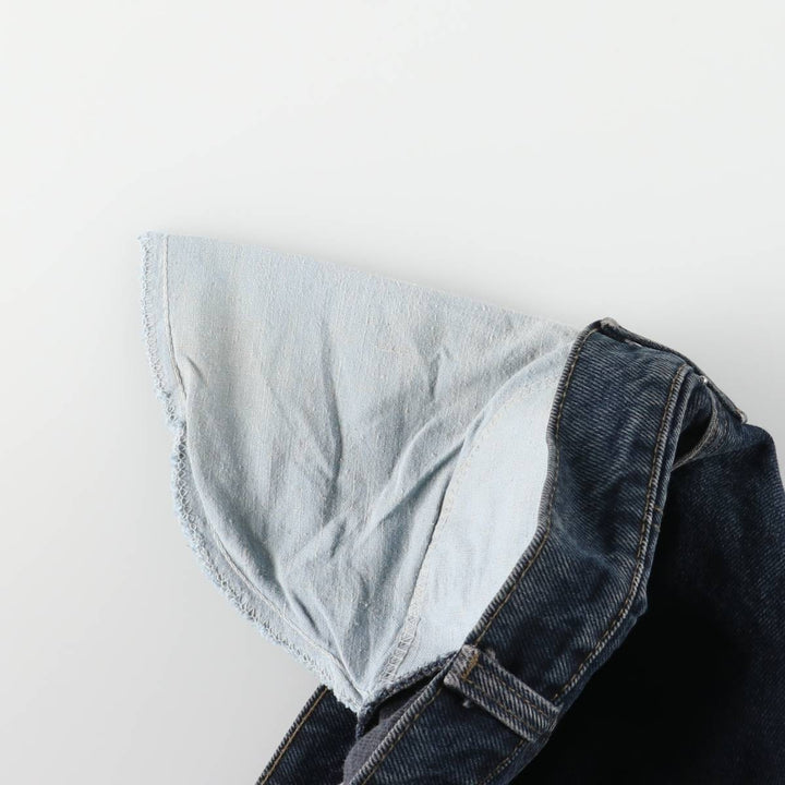 2000'S Levi's 550 Tapered Denim Pants, Made in USA, Men's, Size W29 cotton navy blue type Vintage Second Hand